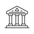 Architecture, icon in line design. Architecture, building, design, structure, construction, blueprint, architect on