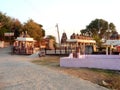 Old temple. Hinduism. Worship place.