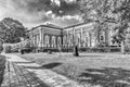 Architecture inside Novodevichy convent, iconic landmark in Moscow, Russia Royalty Free Stock Photo