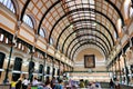 Architecture inside of Saigon post office, VietNam Royalty Free Stock Photo