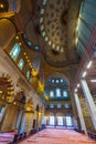Architecture inside the Sultan Ahmet Camii, Blue Mosque