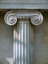 Architecture: Ionic column capital Royalty Free Stock Photo