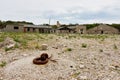 Architecture on the island of Goli otok