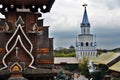 Architecture of Izmailovo manor in Moscow.