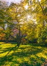 Architecture of Karlovy Vary (Karlsbad) in autumn, Czech Republic. It is the most visited spa town in the Czech Republic Royalty Free Stock Photo