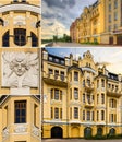 Architecture of Kharkov. Ukraine. Royalty Free Stock Photo