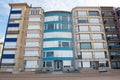 Architecture in Koksijde - Houses on the promenade