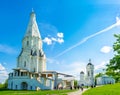 The architecture of Kolomenskoye Royalty Free Stock Photo