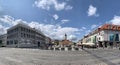Architecture of the Kosciusko Main Square with Town Hall