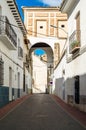 Architecture in La Puebla de Montalban, a village in Castilla La Mancha, Spain