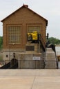 Architecture At Lake Overholser Dam Royalty Free Stock Photo