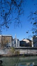 Architecture and landmark of Rome. Postcard of Rome, View of old Rome, Italy