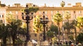 Architecture and landmark of Rome. Postcard of Rome, View of old Rome, Italy