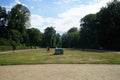 Apollo the Archer in the garden of Orangery Palace in Sanssouci Park. Potsdam, Germany. Royalty Free Stock Photo