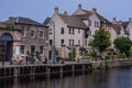 Architecture in Leith along the water Royalty Free Stock Photo
