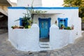 Architecture in Lipsi island, Dodecanese, Greece Royalty Free Stock Photo