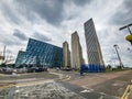 Architecture of London and quiet streets