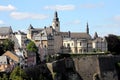 Architecture of Luxembourg Royalty Free Stock Photo