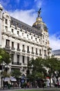 Architecture in Madrid, Spain Royalty Free Stock Photo