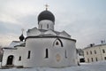 Marfo-Mariinsky Convent of Mercy in Moscow in winter