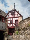 Architecture of the Marksburg castle,