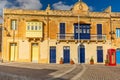 Architecture of the Marsaxlokk village, Malta