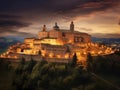 Architecture of the medieval city of Urbino