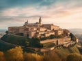 Architecture of the medieval city of Urbino