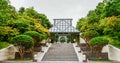 Architecture of Miho Museum in Kyoto, Japan Royalty Free Stock Photo