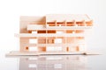 Architecture model Building showing structure Royalty Free Stock Photo