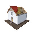 Architecture model house Royalty Free Stock Photo