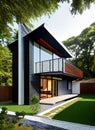 Architecture modern design, house Royalty Free Stock Photo