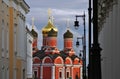 Architecture of Moscow city. Znamensky church.