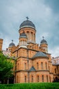 Architecture of the National University and Residence of the Metropolitan in Chernivtsi, Ukraine. Royalty Free Stock Photo