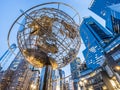 Columbus Circle in NYC, USA. Royalty Free Stock Photo