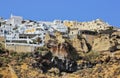 Architecture of Oia village