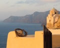 Architecture of Oia village, Santorini, Greece