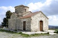 Architecture from old church in Kato Lefkara village Royalty Free Stock Photo