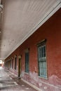 Architecture of an old house in the city of Copiapo, Atacama region. Chile