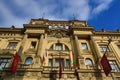 The architecture of the old houses, Old Town, Prague, Czech Republic Royalty Free Stock Photo