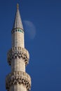 Architecture in Old Istanbul . Detail of Suleymaniye Mosque in Istanbul, Turkey - Image Royalty Free Stock Photo