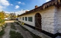 architecture of the old streets in Sevastopol. Old houses Royalty Free Stock Photo