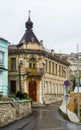 architecture of the old streets in Sevastopol. Old houses Royalty Free Stock Photo