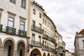 Architecture of the old town of Evora in Portugal Royalty Free Stock Photo