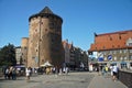 Architecture of the old town in Gdansk, Poland