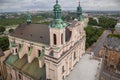 Architecture of the old town in Lublin Royalty Free Stock Photo