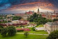 Architecture of the old town in Lublin, Poland Royalty Free Stock Photo