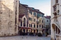 Architecture of old town of Split, Croatia Royalty Free Stock Photo