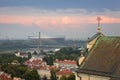 Architecture of the old town of Warsaw