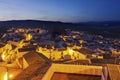 Panorama of Olvera in Spain Royalty Free Stock Photo